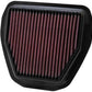 K&N Filters KNYA-4510 Replacement Motorcycle Air Filter Suit 2010-2013 Yamaha Yz450F 450 - All