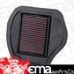 K&N Filters KNYA-7007 Replacement Motorcycle Air Filter Suit 2007-2013 Yamaha Yfm700F Yfm550F Grizzly