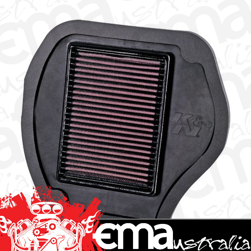 K&N Filters KNYA-7007 Replacement Motorcycle Air Filter Suit 2007-2013 Yamaha Yfm700F Yfm550F Grizzly