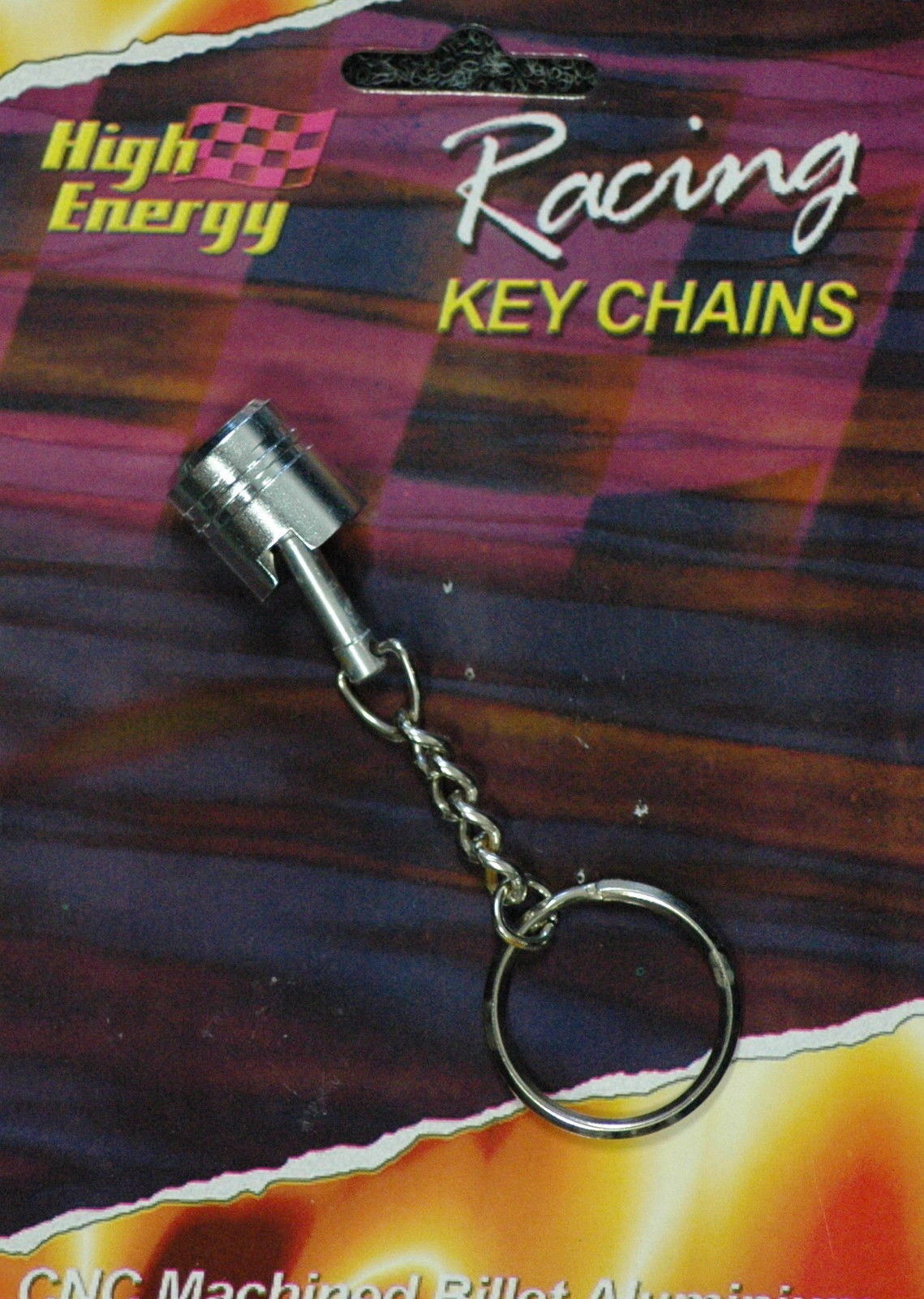 High Energy Racing KR6650S Key Ring Aluminium Piston Silver – Engine Master
