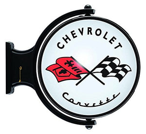 Liberty Classics LC91495 Revolving Wall Light Chevrolet Corvette