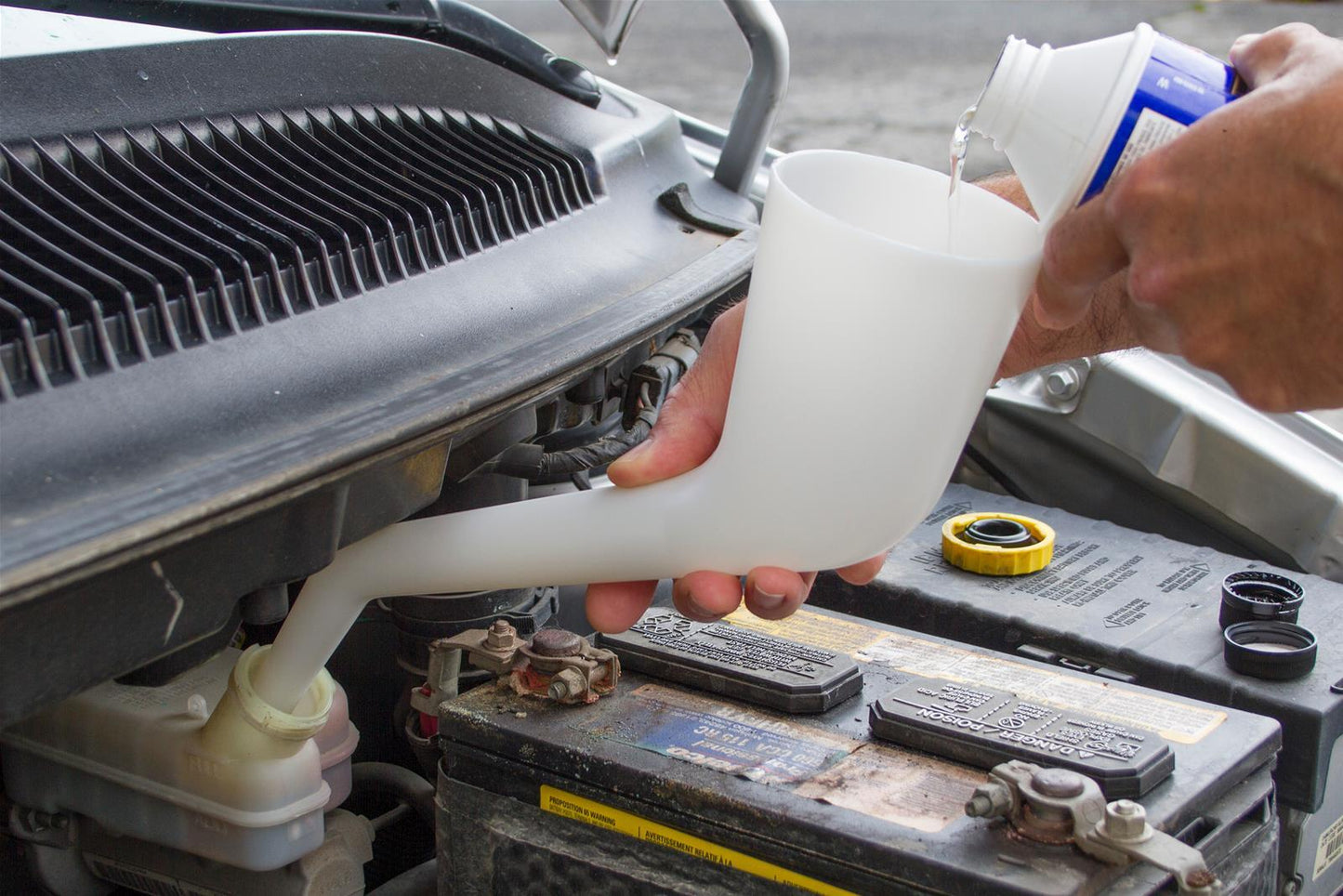 LISLE LIL-17232 17232 - Offset Funnel Rount Plastic Clear