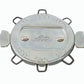 LISLE LIL67800 Spark Plug Gap Tool Flat Disc Type 0.025" To 0.045"