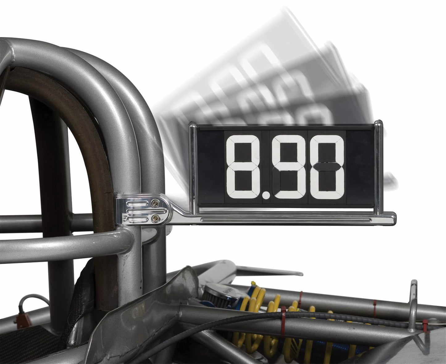 Lokar LK-1110104  Roll Cage Mounted 3 Digit Dial-In Board Polished Billet Alloy