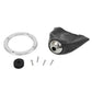 Lokar LK-70-BCLB   Shifter Boot 5.250" Diameter W/ Boot & Aluminium Trim Ring