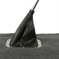 Lokar LK-70-FMB   Rectangular Shifter Boot & Ring Polished S/Steel Trim Ring