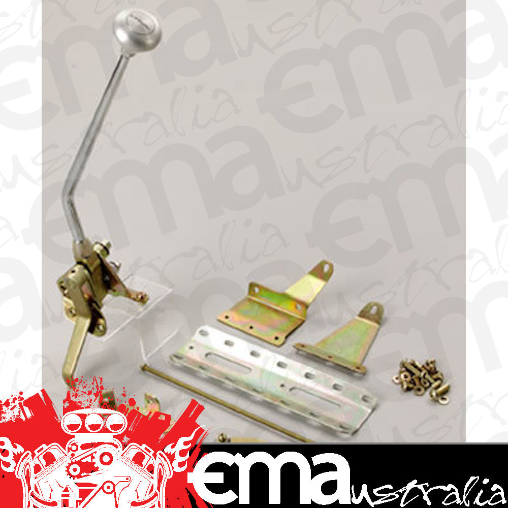 Lokar LK-ATS60C4BM 16" Floor Mount Automatic Gear Stick W/ Billet Aluminium Gear Knob Suit C-4 Transmissions