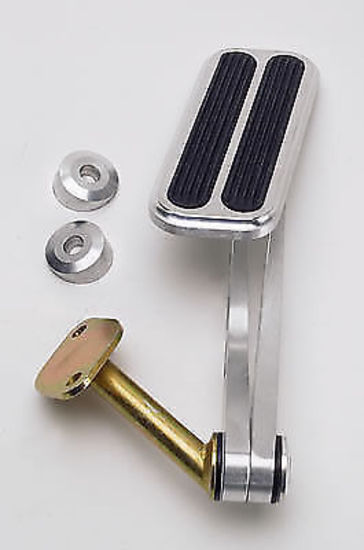 Lokar LK-BAG-6074  Billet Brushed Aluminium Accelerator Pedal Chev Belair 55-57