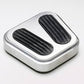 Lokar LK-BAG-6099  Emergency Brake Pedal Pad Billet Alloy W/ Rubber Inserts