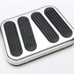 Lokar LK-BAG-6102  Brake/Clutch Pedal Pad  Billet Alloy/Rubber Suit '67-'69 Camaro