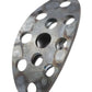 Lokar LK-BAG-6155  Lakester Steel Brake/Clutch Pedal Pad Raw Drilled