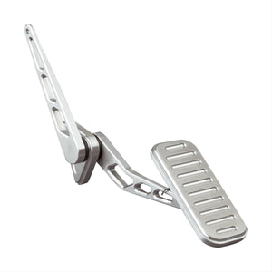Lokar LK-BFG-6010  Xl Series Accelerator Pedal Brushed Billet Alloy Floor Mount