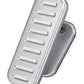 Lokar LK-BFR-6115  Rectangular Foot Rest Brushed Ball-Milled Billet Aluminium