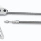 Lokar LK-CHT-1300HT  Hood & Boot Release Cable Kit L/Hand Brushed S/Steel