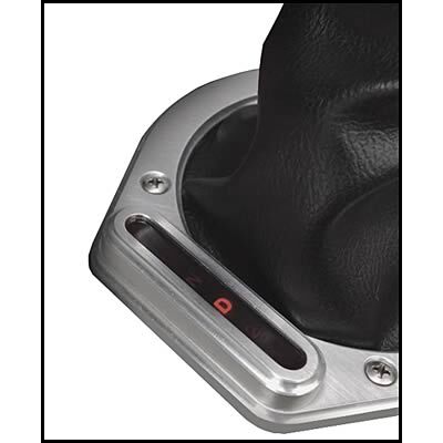 Lokar LK-CINB-1758   Gm Shifter Boot Indicator Vertical Led Black Boot