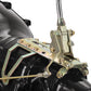 Lokar LK-CM904EM   A904 Case Mount Automatic Transmission Shifter 8" Single Bend