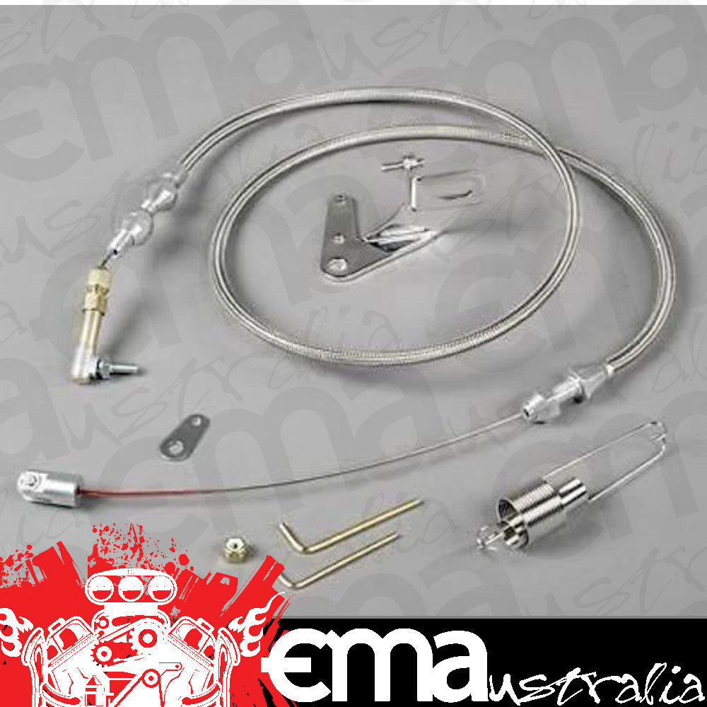 Lokar LK-DP-1000HT36  36" Duo-Pak Hi-Tech S/Steel Accelerator Cable Kit