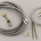 Lokar LK-EC-80FHT  Universal Hand Brake Cables Stainless Steel Housing