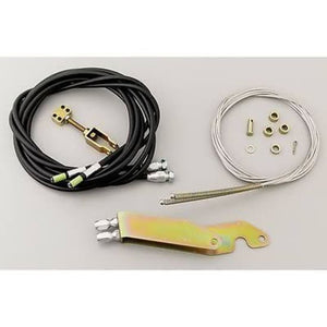 Lokar LK-EC-80TU  Universal Transmission Mount Park Brake Cable Black S/Steel
