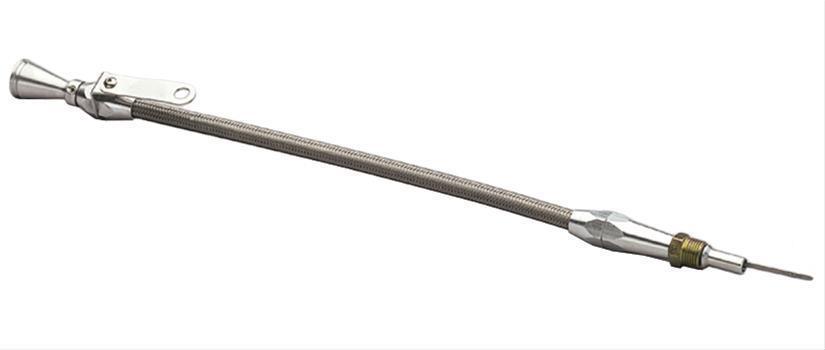 Lokar LK-ED-5005   Ford Sb 351W Braided Engine Dipstick Screw In Pan