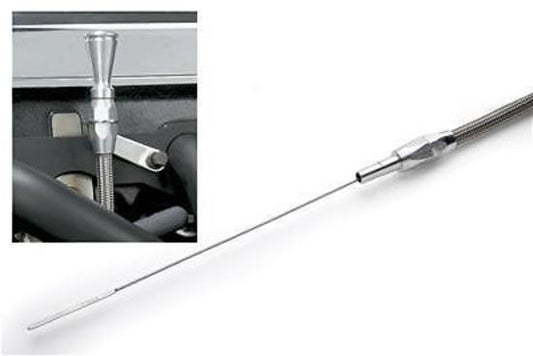 Lokar LK-ED-5012  Flexible Braided Engine Dipstick Ford Fe Series Bb 360-428Cid