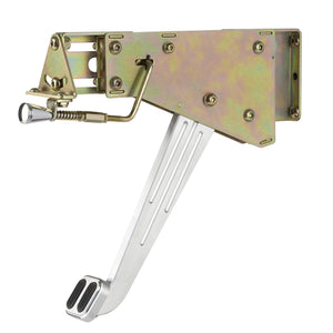 Lokar LK-EFB-9001  Under Dash Foot Operated Park Brake F/W Mount Brushed Alloy