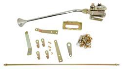 Lokar LK-FM350BM   Th350 Automatic Transmission Shifter Floor Mount 16" Single Bend