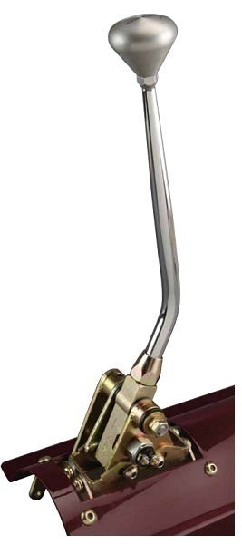 Lokar LK-FMS6700DM 10" Floor Mount Automatic Gear Stick W/ Billet Aluminium Mushroom Gear Knob Suit Th - 700R4 Transmissions