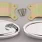 Lokar LK-IDH-2001   Oval Interior Door Handles Polished Billet Aluminium Pair