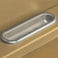 Lokar LK-IDP-2004   Oval Arm Rest Door Pull Brushed Billet Aluminium Pair
