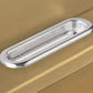 Lokar LK-IDP-2005   Oval Arm Rest Door Pull Polished Billet Aluminium Pair
