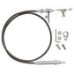 Lokar LK-KD-20C4U  Stainless Steel Kickdown Cable Black Ford C4 Transmission