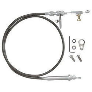 Lokar LK-KD-20C4U  Stainless Steel Kickdown Cable Black Ford C4 Transmission