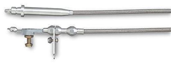 Lokar LK-KD-2350HT   Chev Gm Turbo 350 Transmission Stainless Steel Kickdown Cable