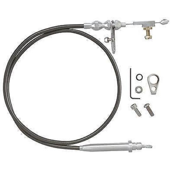 Lokar LK-KD-2350HT   Chev Gm Turbo 350 Transmission Stainless Steel Kickdown Cable