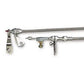 Lokar LK-KDP-20C4HT  Polished Hi-Tech Kick Down Kit Suit Ford C-4 Transmissions