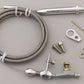 Lokar LK-KDP-2350HT  Polished Kickdown Cable Chev Gm Turbo 350 Transmission