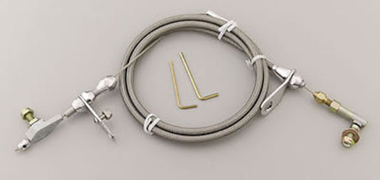 Lokar LK-KDP-2727-HT   Chrysler 727 Trans Polished Hi-Tech Kick Down Cable Kit