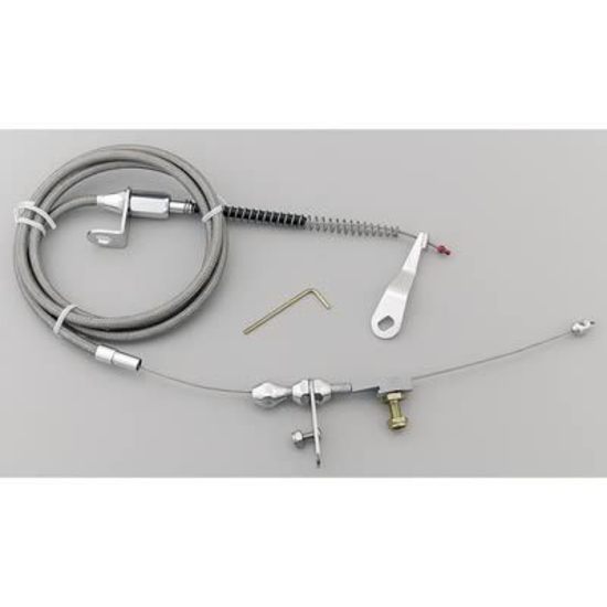 Lokar LK-KDP-2AODHT  Polished Hi-Tech Kick Down Kit  Suit Ford Aod Transmission