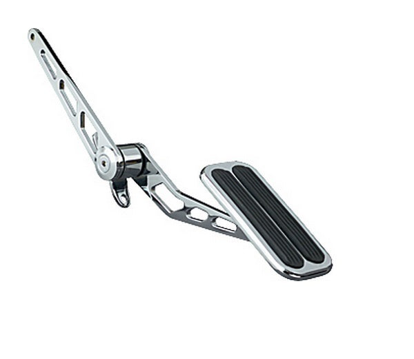 Lokar LK-SG-6016 Steel Xl Accelerator Peddal Assembly Chrome Finish W/ Rubber Insert