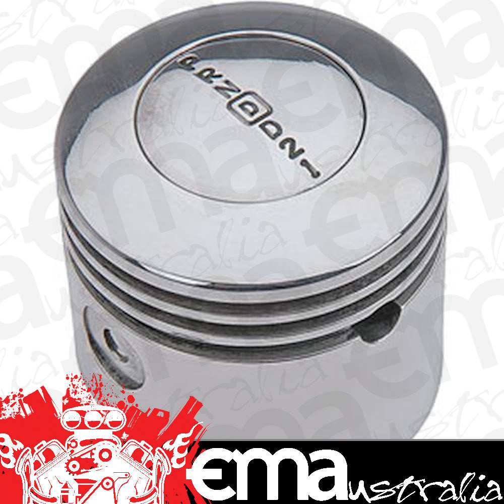 Lokar LK-SK-6856   700-R4 Automatic Piston Gear Knob Polished Aluminium