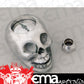 Lokar LK-SK-6863 700-R4 Skull Gear Knob - Polished