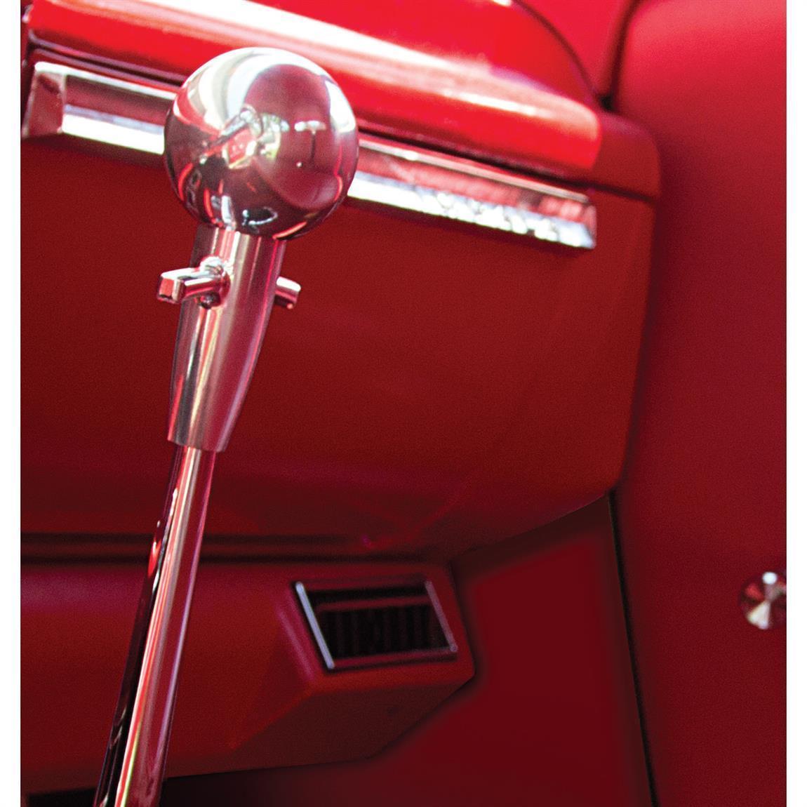 Lokar LK-SK-68MCT   Muscle Car Style W/ Chrome Shifter Knob