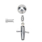Lokar LK-SK-68MCT   Muscle Car Style W/ Chrome Shifter Knob