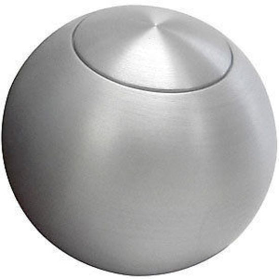 Lokar LK-SK-6920  Solid Round 2" Brushed Aluminium Shift Knob Satin