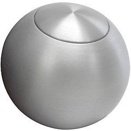Lokar LK-SK-6920 Solid Round 2" Brushed Aluminium Shift Knob Satin