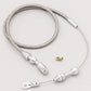 Lokar LK-TC-1000TP36  Hi-Tech Stainless Braided Throttle Cable 36" Chev Tpi Lt1