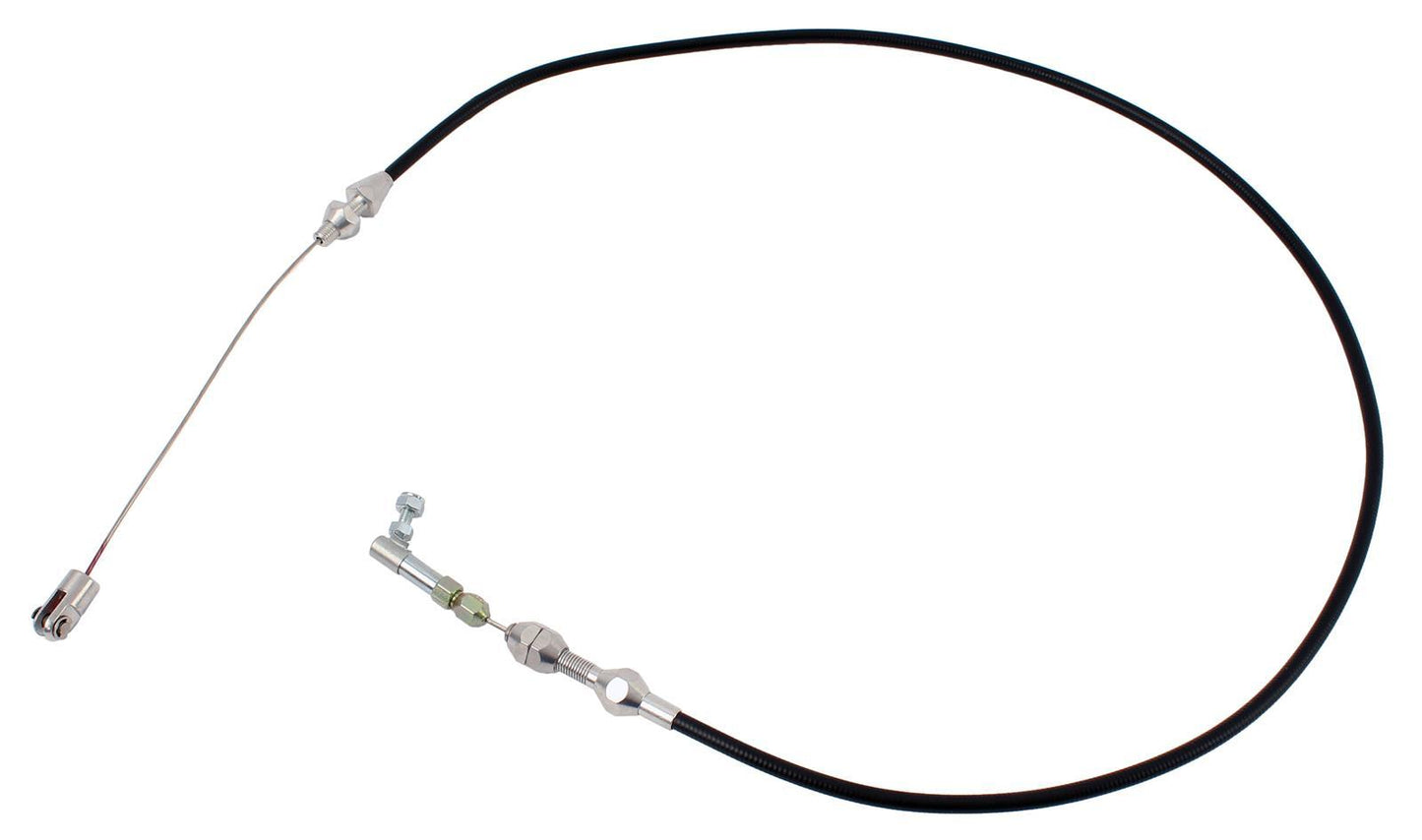 Lokar LK-TC-1000U36   Hi-Tech Throttle Cable 3 Ft. Length Braided Stainless Wire Black Polyethylene Jacket