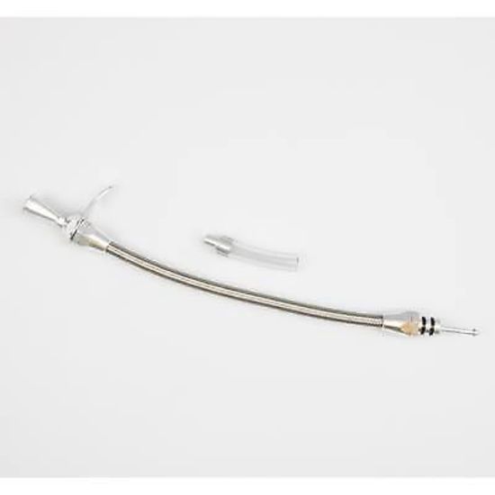 Lokar | LK-TD-3400TM | Hi-Tech Braided Transmission Dipstick Th400 Bellhousing Mount