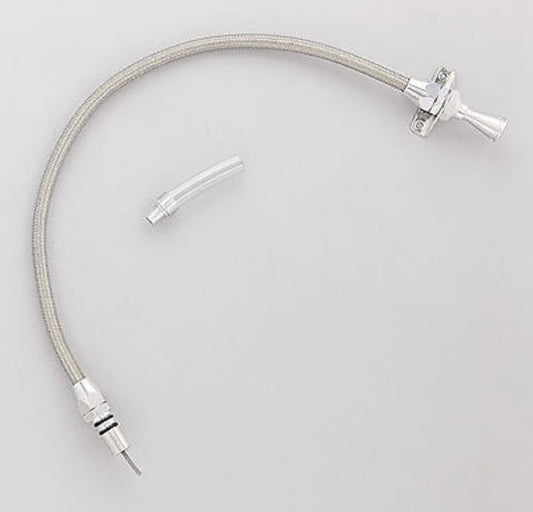Lokar | LK-TD-3727FM | Braided Transmission Dipstick Torqueflite 727 Firewall Mount